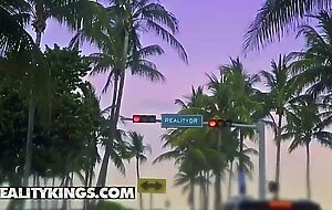 Reality Kings - Dirty Phat Ass Miami Cop Cuffs herself a big cock