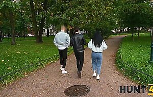 HUNT4K. Poets girlfriend is banged by materialistic man who wants sex