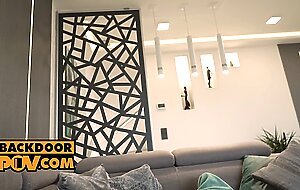 POV - Morning anal for new girlfriend Lana Roy