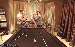 DevilsFilm Pool Bet Leads to Wife Swap Orgy