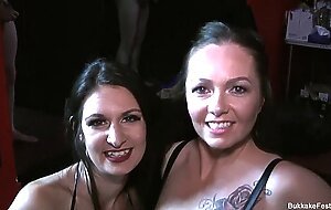 Sexy Milf Samantha Hot Bukkake Party