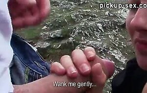 Amateur slut iveta nailed and receives cum in her mouth