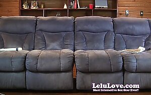 The Lelu s double vision mutual masturbating on the couch