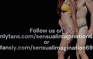 Teen with amazing tits starts with a mutual masturbation and has several orgasms