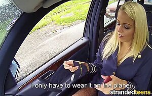 Strandedteens - hitchhiking steurtess loves cock