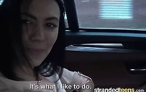 StrandedTeens - teen isn't shy for very long