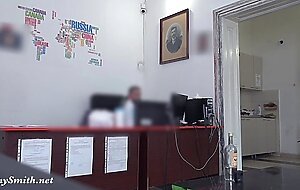 Jeny Smith caught naked in hostel. Reception guys are shocked. Real situation 2022