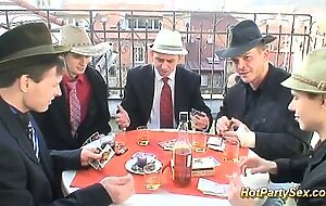 cum eating party teen