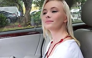 Southern teen fucks in the car p