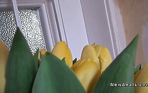 Couple first time anal sex homemade pov