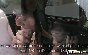 Amateur jessie sucks cock and pussy fucked for money