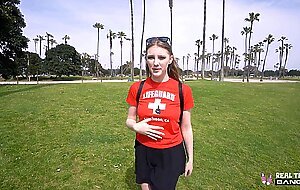 Real teens - teen gets it hard on first casting