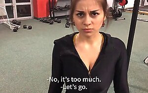 Hard work out with sexy girlfriend