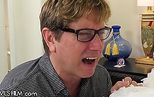 DevilsFilm Shameless Hotwife Makes Hubby Watch & Trash Talks