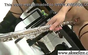 Freak teen amateur girl insert toys in pussy video-12