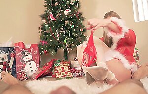 Britney Amber Gets A Hard Cock For XXXMAS! 