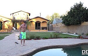 Ass licking & titty fucking marathon gives alison tyler chills of pleasure