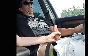 Amateur Babe Gives Rush Hour Road Head - OurDirtyLilSecret