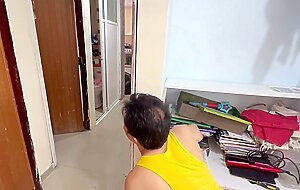 Daddy, daddy, fuck us, please, homemade FFM threesome