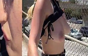 Busty Blonde teen ANGEL YOUNGS, Wild and Free the BigTits