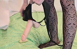 Hot Wife Fucking Guy with Strapon (PEGGING FEMDOM)