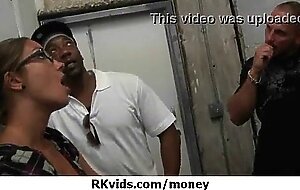 Desperate teen naked in public and fucks to pay rent 13