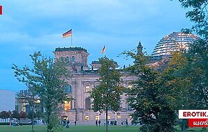 Tattooed porn star Mia Blow lives up to her name and loves fucking! (GERMAN