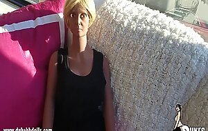 POV Fuck Big booty ebony sex doll.