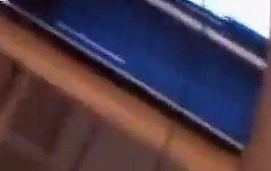 Busty amateur enjoying it