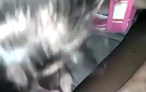 Skinny white slut eats my big black dick in my bedroom