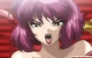 Busty hentai ninja intense groupfucking and facial cumshot