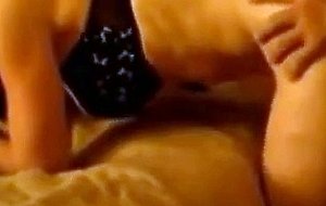 Milf gets drilled on the bed