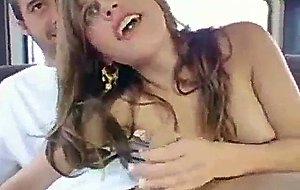 College girl sucks a big intense cock