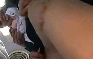Shy teen groped on a bus