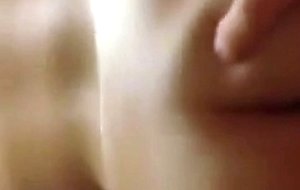 Babe rides her boyfriends cock reverse