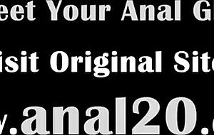 Blond having anal hole destroyed