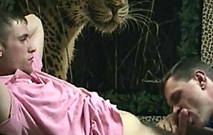 Amateur straight teen cums after bj