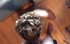 Tight teen giving some great head