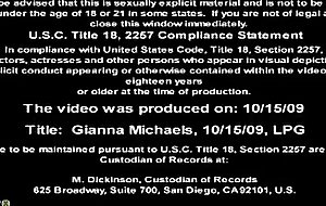 Gianna michaels masturbating