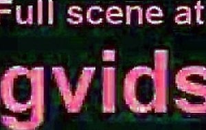 Busty brunette passion fuck on bed