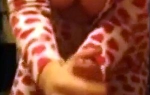 British blonde chav swallows cum, c8