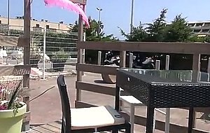 She likes to party