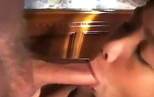 Amateur honey asian milf deepthroats like a queen