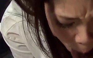 Asian nurse takes a brake as she...