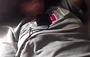 Blindfolded hairy teen girlfriend finger fucked to