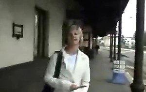 Europeans having public fun amateur