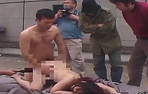 Japanese amateur sex in public