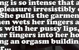 A honey mormon milf masturbates with hitachi