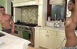 Big titty chica Yurizan Beltran bares all and blows