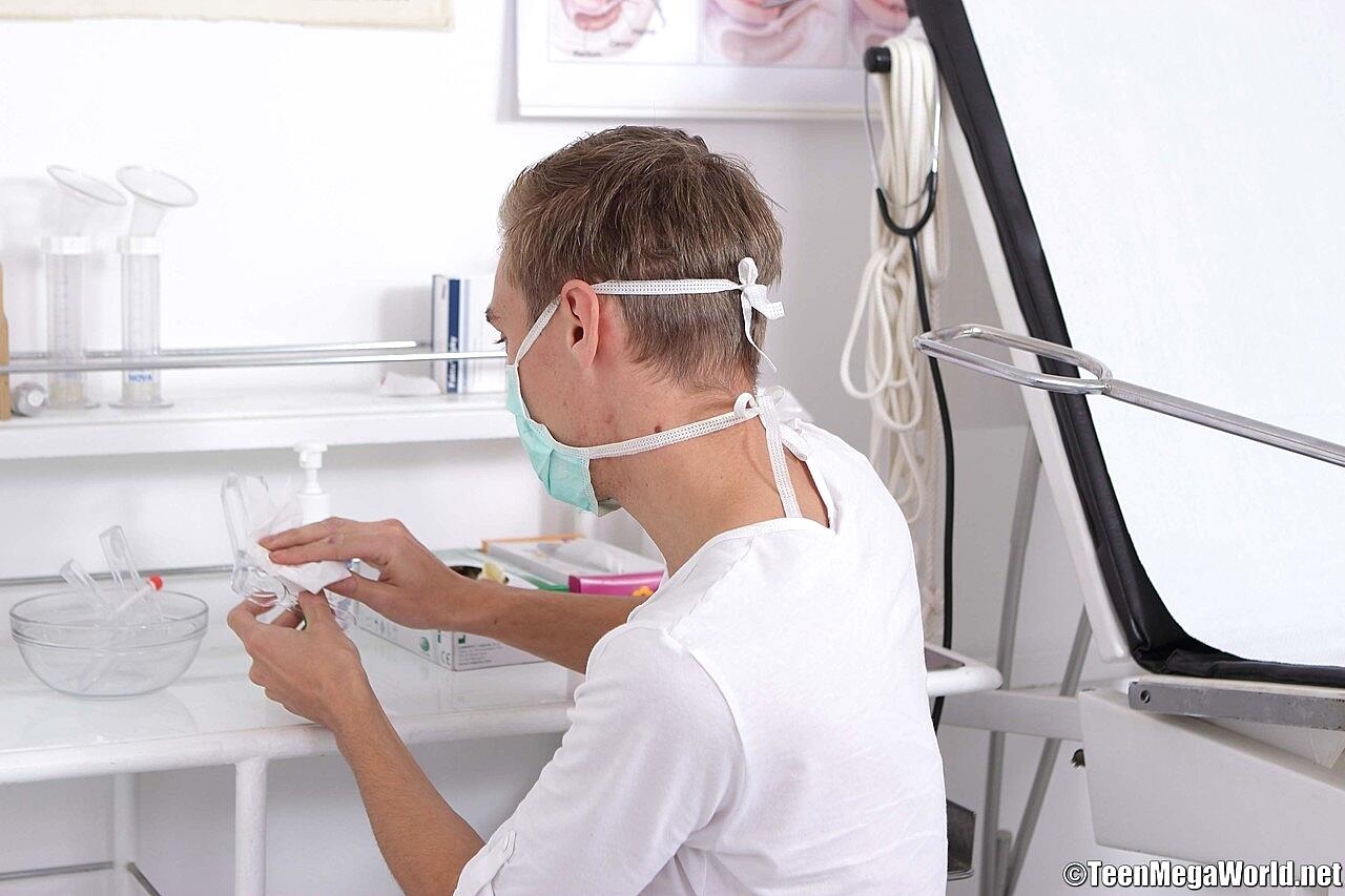 Slender Teen Paula Shy Fucks The Doctor During A Full Body Medical Checkup Doctor, Fingering, Natural-Tits, Tiny-Tits